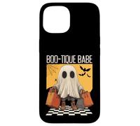 Boo-tique Babe - Divertido diseño de fantasmas de Halloween Carcasa para iPhone 15