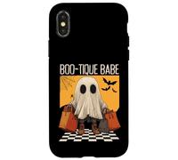 Boo-tique Babe - Divertido diseño de fantasmas de Halloween Carcasa para iPhone X/XS