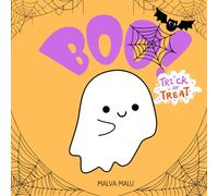 BOO Trick or treat: Halloween Book For Toddlers, The Cute Ghost: Large Print, Simple pictures, Perfect Gift for Halloween for Ages 2 and Up