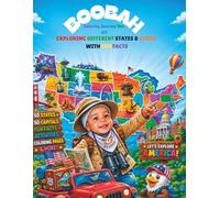 Boobah Coloring Journey Vol. 3: Exploring All 50 States & Capitals Through Coloring and Fun Facts