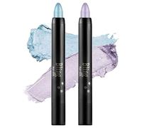 Boobeen Eyeshadow Lápiz Crayón Resistente al Agua Stick Brillo Crema Pincel para Maquillaje Ojo Facil de Usar (11#08#)