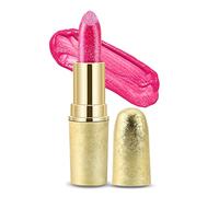 Boobeen Glitter Lipstick Bálsamo Labial Hidratante Color Labial Brillante Fórmula Antiadherente Altamente Pigmentada Da Acabado Metálico Maquillaje Labial para Mujeres y Niñas (Espumoso #4)