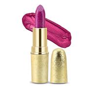 Boobeen Glitter Lipstick Bálsamo Labial Hidratante Color Labial Brillante Fórmula Antiadherente Altamente Pigmentada Da Acabado Metálico Maquillaje Labial para Mujeres y Niñas