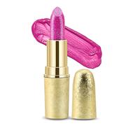 Boobeen Glitter Lipstick Bálsamo Labial Hidratante Color Labial Brillante Fórmula Antiadherente Altamente Pigmentada Da Acabado Metálico Maquillaje Labial para Mujeres y Niñas (Espumoso #8)