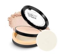 Boobeen Polvos Fijadores Oil Control,polvo de fijación translúcido de 24 horas de duración, maquillaje de base mate ligero para poros y líneas de opacidad con puff y espejo