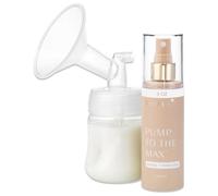 Boobie Pump to the Max Hands-free Dual-Purpose Breast Pumping & Intimate Spray | Increase Milk Supply & Ease Postpartum Discomfort During Pumping & Intimacy | Pregnancy & Beyond, 3 oz