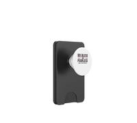 Boobless and Fearless Funny Breast Cancer Awareness Quote PopSockets PopWallet para MagSafe