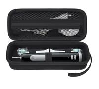 Boobowl Funda compatible con Philips Sonicare ProtectiveClean 4100 6100 5100 6500 7500 cepillo de dientes eléctrico recargable, bolsa de viaje para Oral-B Pro y Chager & Accesorios, Negro