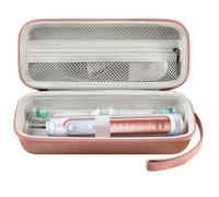 Boobowl Funda compatible con Philips Sonicare ProtectiveClean 4100 6100 5100 6500 7500 cepillo de dientes eléctrico recargable, bolsa de viaje para Oral-B Pro y Chager & Accesorios, dorado