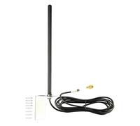 Boobrie Antena de montaje en pared 4G LTE para exteriores, antena celular Omni de 10 pies, cable SMA macho y conector macho RP-SMA para enrutador 4G LTE, módem, Spypoint, Tactacam, cámara de rastreo