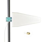 BOOBRIE Antena Direccional Exterior 4G/5G LTE, 600-6000 MHz, 10 dBi, Cable RG58 de 1,5 m con SMA Macho, para Routers y Equipos RF Compatibles