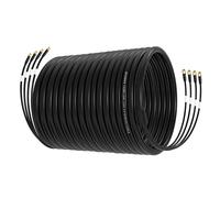 Boobrie Cable de extensión SMA a SMA mejorado Quad-200 de 50 pies SMA macho a SMA hembra, pérdida ultra baja para enrutadores celulares 5G/LTE, antenas WiFi, GPS, mejor que Quad195