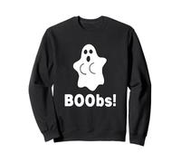 Boobs Divertido Halloween Boo Ghost Juego de Palabras Sudadera