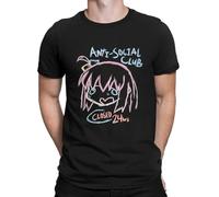 BOOCCHI-The-Rock-Music-Band-Anime-Bocchi-Anti-Social-Club- 100% Cotton-T-Shirt-Gothic