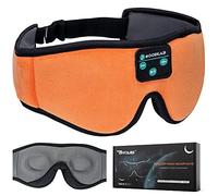 Boodlab Auriculares para dormir Máscara para dormir Bluetooth, Máscara de ojos 3D para dormir con altavoces estéreo HD ultrafinos Lavable Ajustable para dormir de lado, Viajes en avión