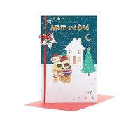 Boofle Tarjeta de Navidad para mamá y papá, bonito diseño