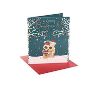 Boofle Tarjeta de Navidad para novio, diseño bonito