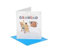 Boofle Tarjeta del día del padre para abuelo, bonito diseño
