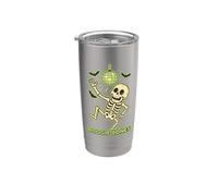 Boogie Bones Disco Esqueleto Vaso térmico de acero inoxidable de doble pared