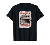 Boogie Woogie Bailarín Piano Jugador Camiseta