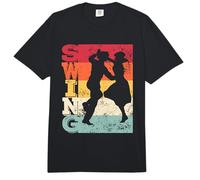 Boogie Woogie Dance Swing, Pareja de Baile Retro de los 60 Comfort Colors Adult Heavyweight T-Shirt