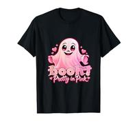 Booh! Pretty in Pink - Bonito espíritu Rosa para Halloween Camiseta gráfica económica