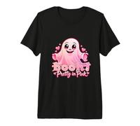 Booh! Pretty in Pink - Bonito espíritu Rosa para Halloween Camiseta Premium