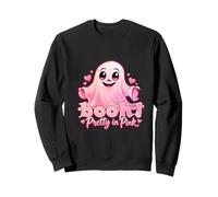 Booh! Pretty in Pink - Bonito espíritu Rosa para Halloween Sudadera