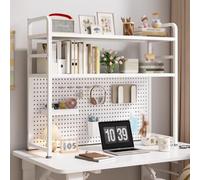 BoohelfMetal Sto Rack de escritorio DIY para Cuter De White55 x 20 x 68 cm, Slish y Functal Boohelf Nizer para el hogar y la oficina