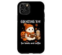 Boojee Ghosting You for Coffee and Books Fall Ghost Reading Carcasa para iPhone 11 Pro