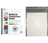 Book and Preprinted Tabs - NASCLA Contractors Guide to Business, Law and Project Management, Mississippi 6th Edition