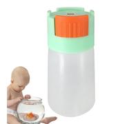 BOOK BOOK - No contenedor cuantitativo automáticamente | Humedad -resistente diseño de impresión inodoro | Contenedor de servicio para pienso para peces, alimentación de peces de acuario