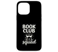 Book Club Squad Funny Reading Wine Graphic Carcasa para iPhone 13 Pro MAX