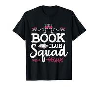 Book Club Squad Reading Group and Wine Drinking Party Camiseta