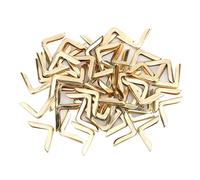Book Corner Protector, 50pcs Metal Photo Álbum de la esquina Libro decorativo de borde decorativo Brass Brass Vintage Edge Guard para álbumes de recortes carpetas de menús