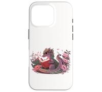 Book Dragon Bookworm Bookish Dragon Reading Books & Dragons Carcasa para iPhone 16 Pro