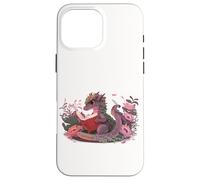 Book Dragon Bookworm Bookish Dragon Reading Books & Dragons Carcasa para iPhone 16 Pro MAX