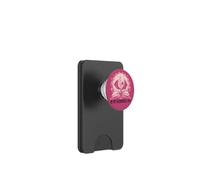 Book Dragon Fantasy Era Romantasy Bookish Pink Books Lovers PopSockets PopWallet para MagSafe