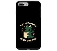 Book Dragon Fantasy Reader, Acogedor, Amante de los Libros, dragón Carcasa para iPhone 7 Plus/8 Plus