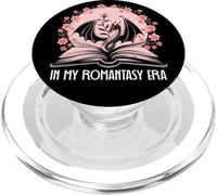 Book Dragon In My Fantasy Era Romantasy Books Lovers Bookish PopSockets PopGrip para MagSafe