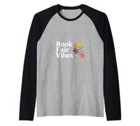 Book Fair Vibes Nostalgia del lector -------- Camiseta Manga Raglan