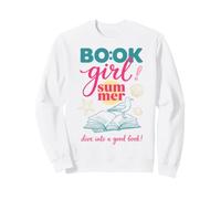 Book Girl Summer Beach Reads Bookish Reader Book Lover Sudadera
