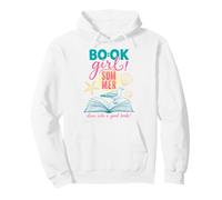 Book Girl Summer Beach Reads Bookish Reader Book Lover Sudadera con Capucha