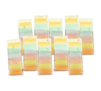 Book Index Tabs - Push Pull Notes Markers, Planner Tabs with Easy Retrieval, Sticky Markers Clear Label, Page Tab with Strong Hold, Notebook Journal Use for Textbook School