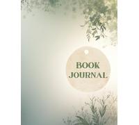Book Journal Nature: With review pages and various tracking activities | 8.5in x 11in | 75 Detailed pre-numbered pages