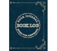 Book Log Journal: Reading Tracker and Review Notebook | Book Lover’s Diary to Record Titles, Authors, Ratings, and Reflections (Large 8.5” x 11”)