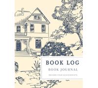 Book Log Journal: Reading Tracker and Review Notebook | Book Lover’s Diary to Record Titles, Authors, Ratings, and Reflections (Large 8.5” x 11”)