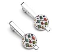 Book Love - Pinzas de corbata de mariposa para hombre, para corbata, para negocios, bodas, regalos, 5,5 x 2,2 cm