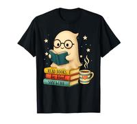 Book Lover Boo Reading Bookish Library Leer Libros Sé Amable Camiseta