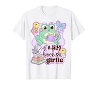 Book Lover Frog Just A Silly Bookish Girlie Camiseta